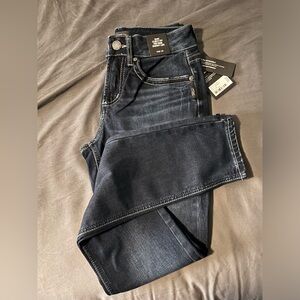 Dark blue silver jeans 26-31